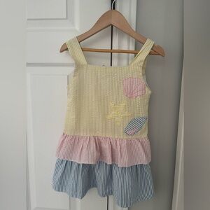 Vintage 4T seashell dress